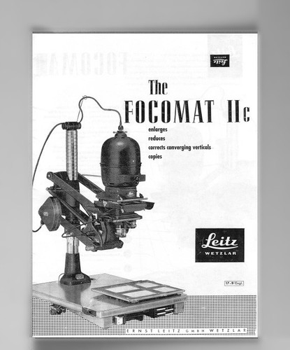 Leica leitz focomat - leica, iic
